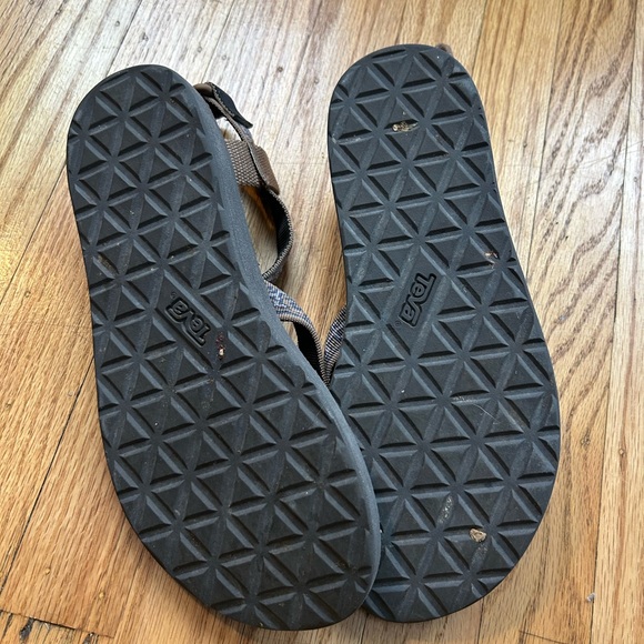 Teva Sandals Original Lizard Print Southwestern Sandals - Size 8 - Picture 9 of 9